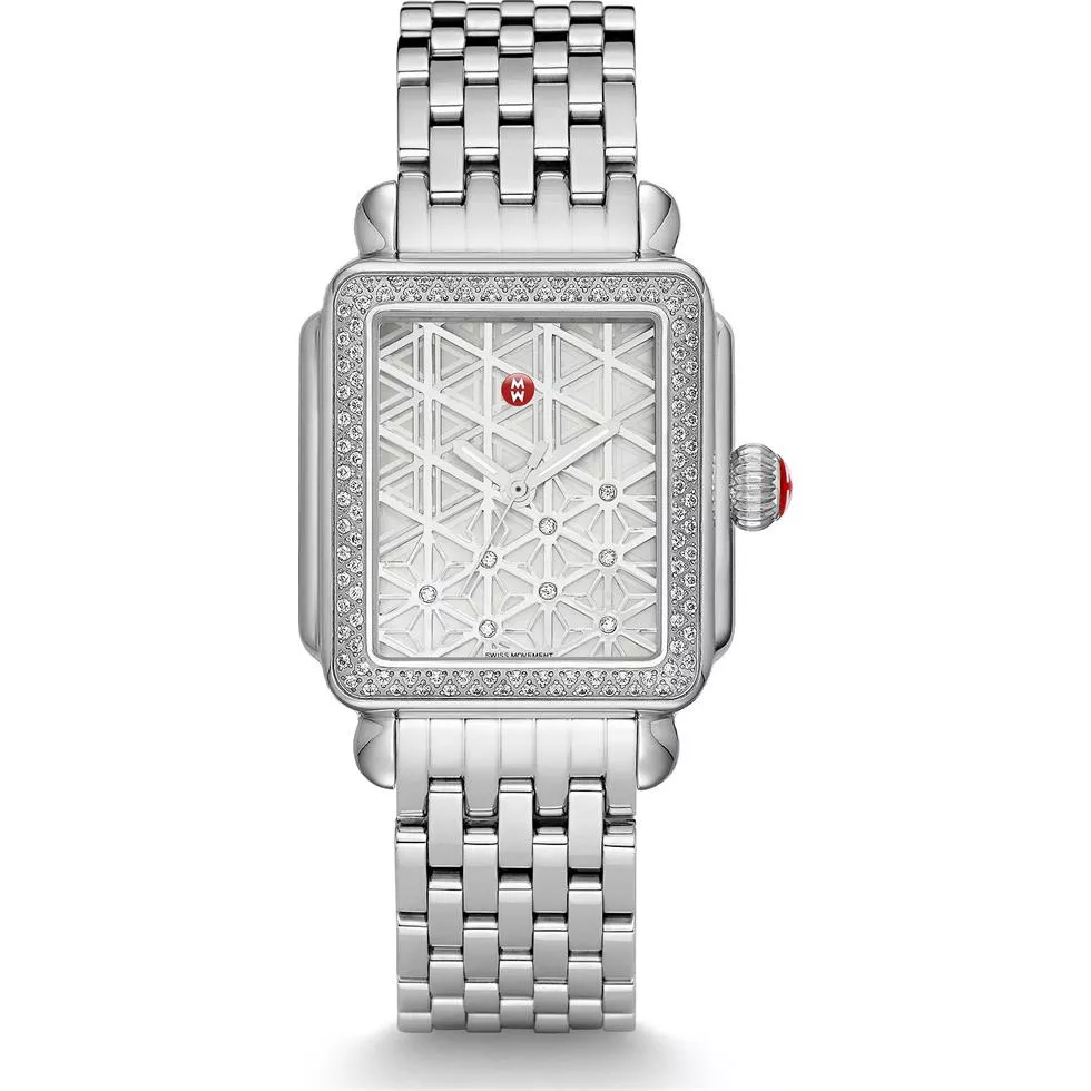 Michile Deco Diamond Layered Watch 33*35mm