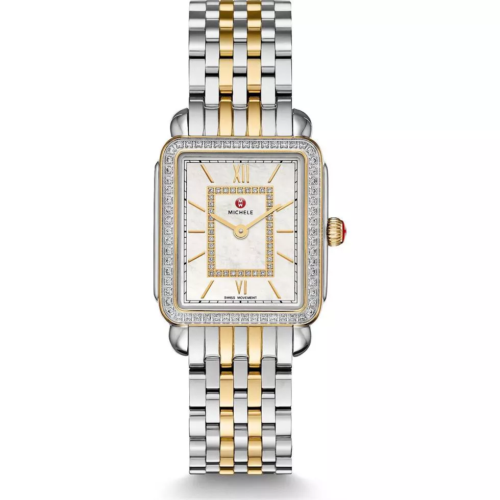 Michile Deco II Mid-size Diamond Watch 26*27.5mm