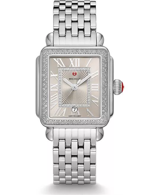 Michile Deco Madison Cashmere Diamond Watch 33*35mm