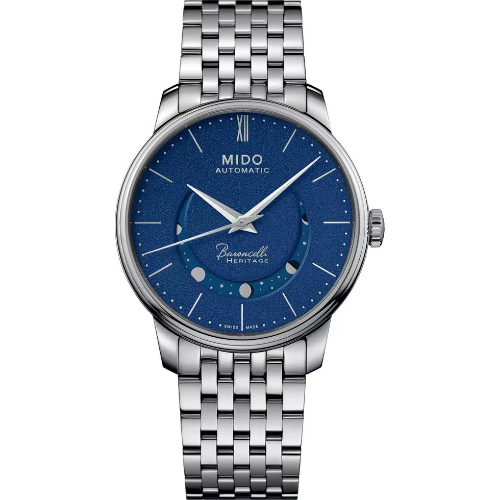 Mido Baroncelli Smiling Moon M027.407.11.040.00 Gent 39mm