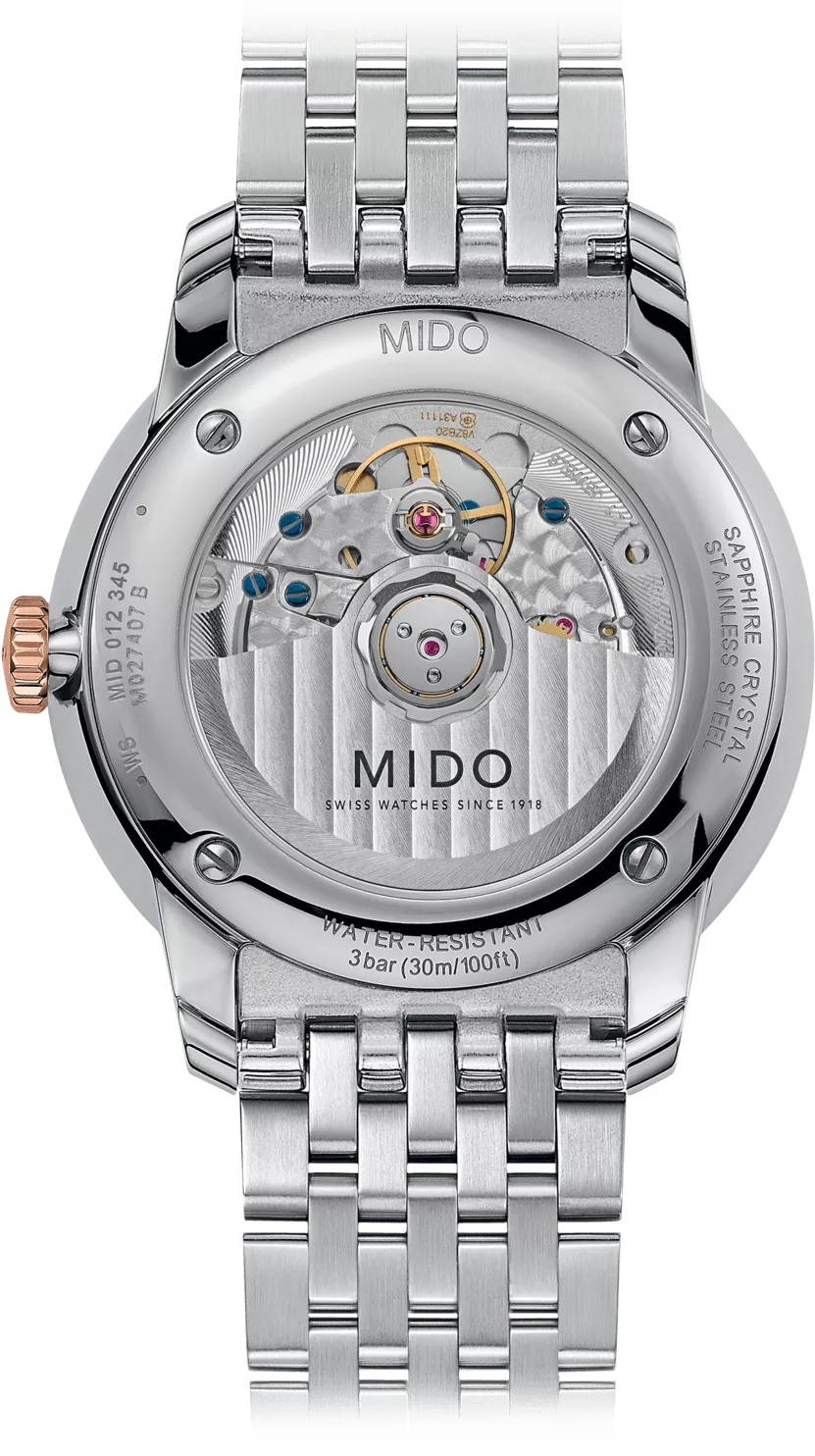 Mido Baroncelli Smiling Moon M027.407.22.010.01 Gent 39mm 