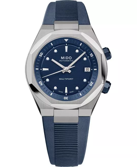 Mido Multifort 8 Two Crowns M047.507.17.041.00 Watch 38.4 x 40mm
