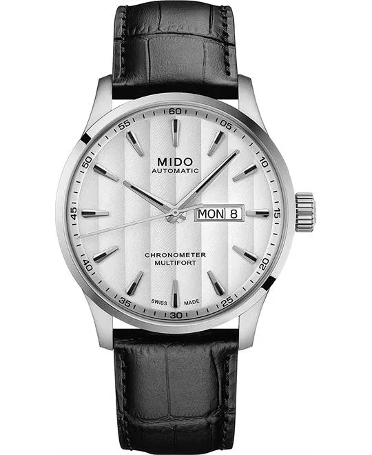 Mido Multifort Chronometer 1 M038.431.16.031.00 Watch 42mm