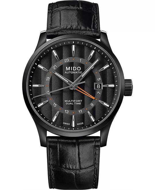 Mido Multifort M038.429.36.051.00 Dual Time 42mm