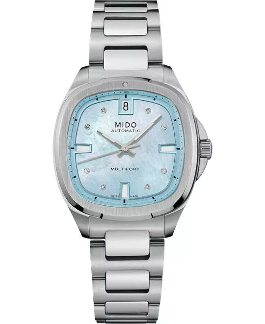 Mido Multifort TV 35 M049.307.11.136.00 Watch 34.2 x 35mm