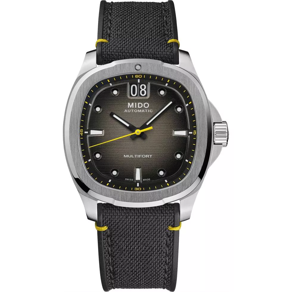 Mido Multifort TV Big Date M049.526.17.081.01 Watch 39.2 x 40mm