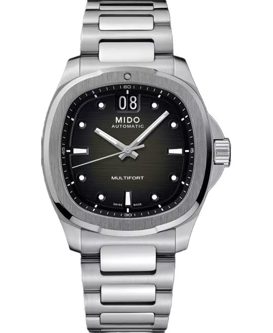 Mido Multifort TV Big Date Watch 39.2 x 40mm