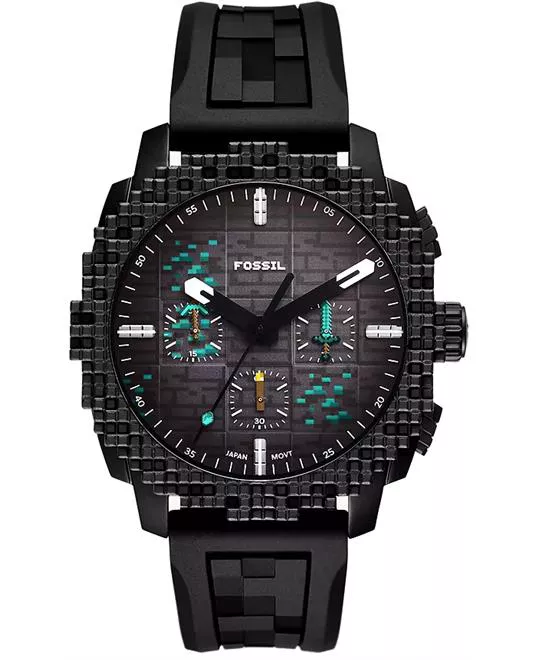 Minecraft x Fossil Limited-Edition Deepslate Watch 44mm