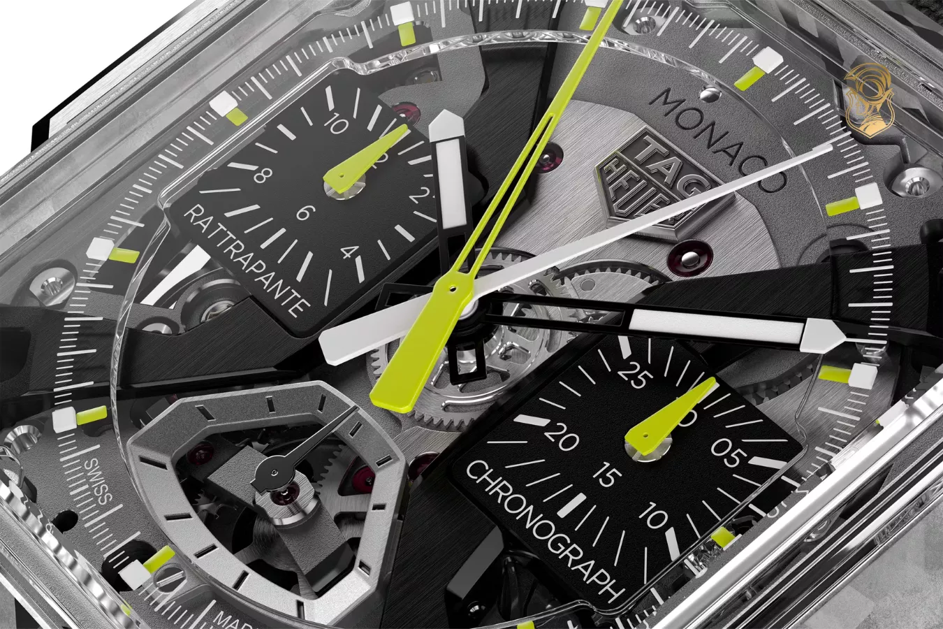 Bộ máy Monaco Split-Seconds Chronograph