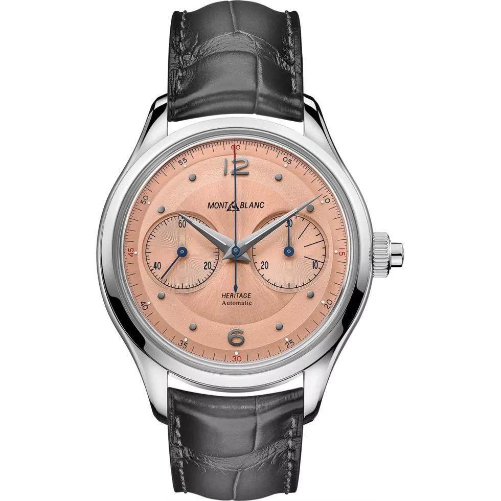 Montblanc Heritage 126078 Monopusher Watch 42mm