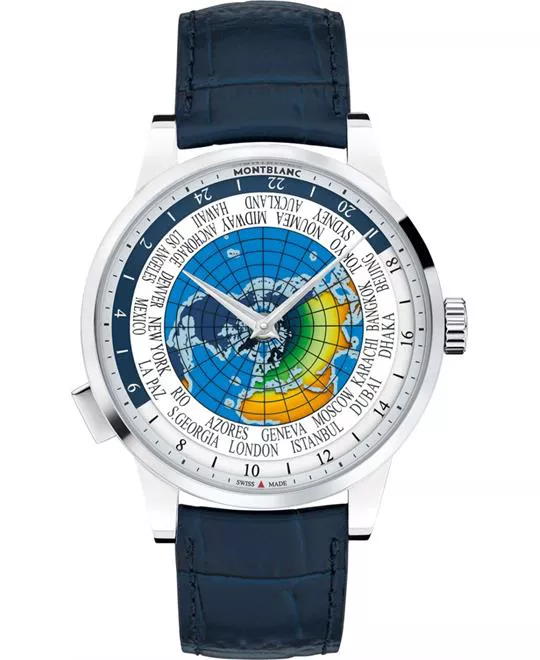 Montblanc Heritage 116533 Spirit Orbis Terrarum Watch 41mm