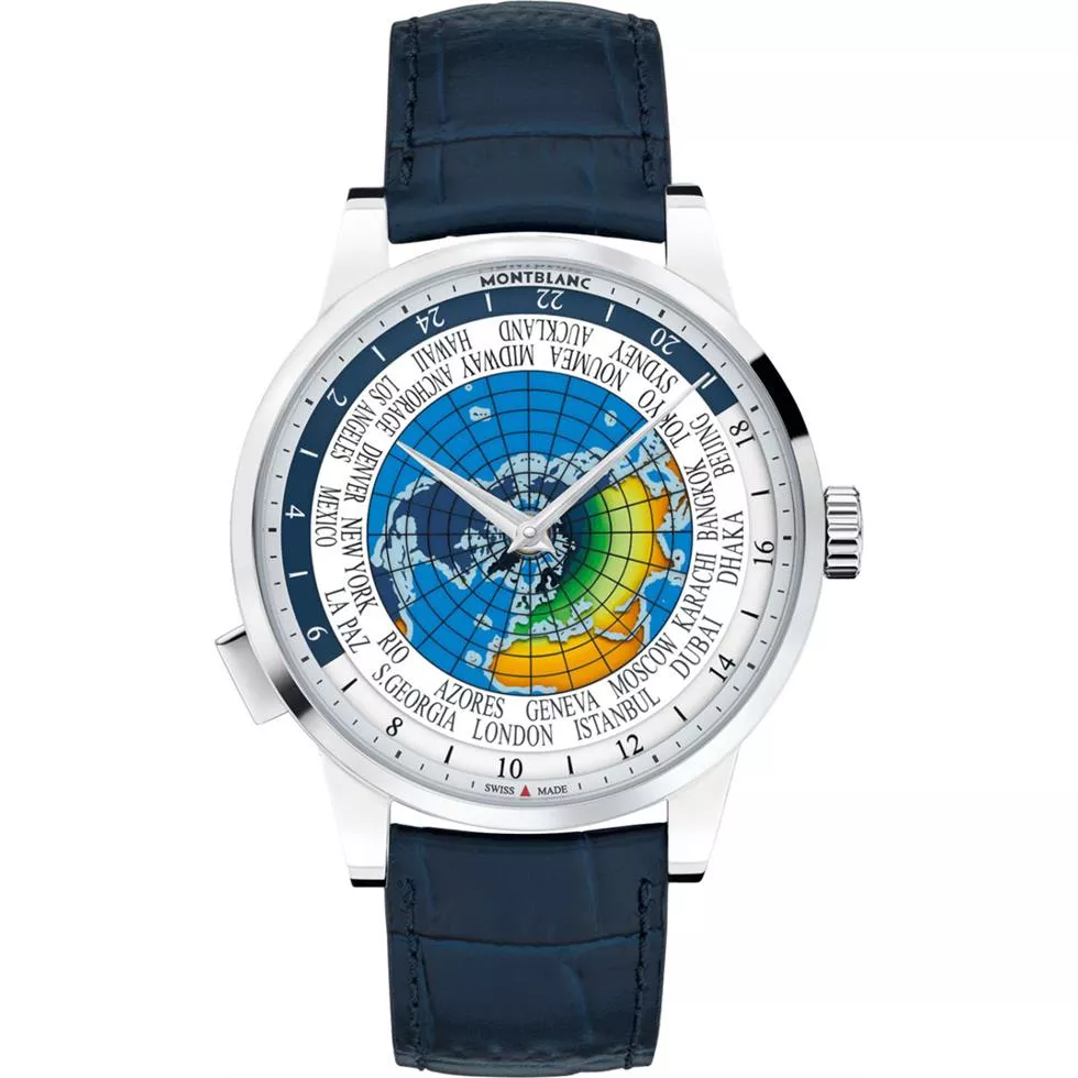 Montblanc Heritage 116533 Spirit Orbis Terrarum Watch 41mm
