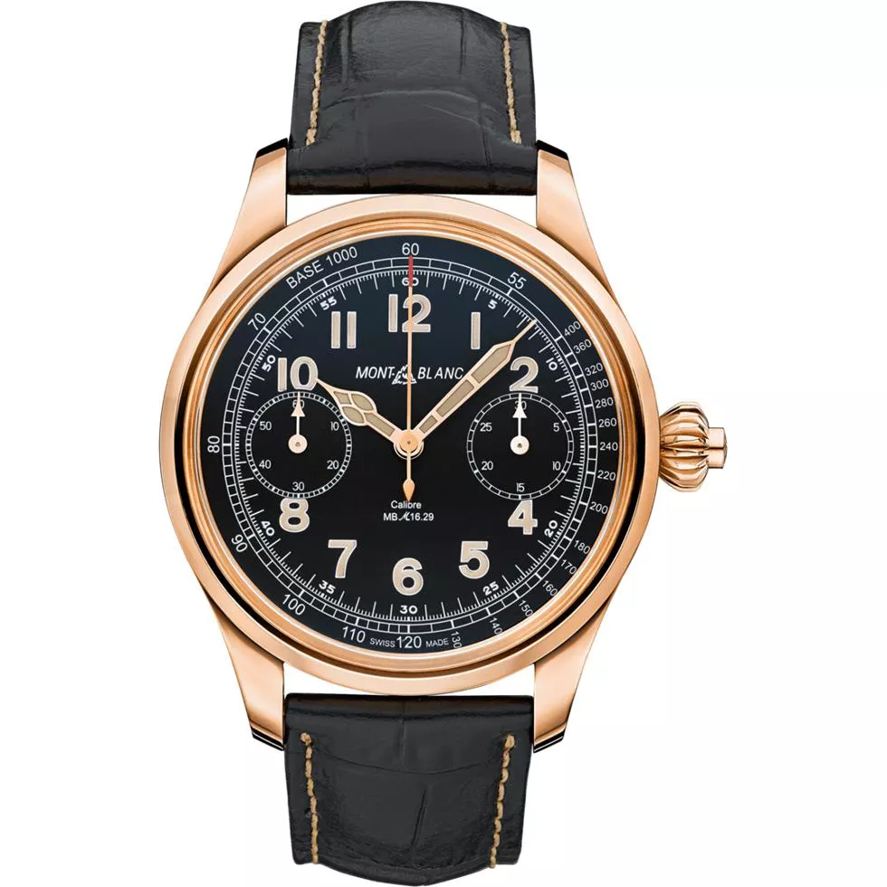 Montblanc 1858 112637 18K Gold Limited Edition 47mm