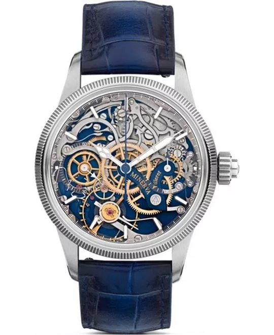 Montblanc 1858 MB133296 The Unveiled Minerva Limited Edition Watch 43mm