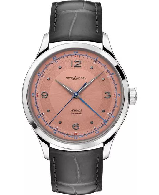 Montblanc Heritage 119950 GMT Watch 40mm