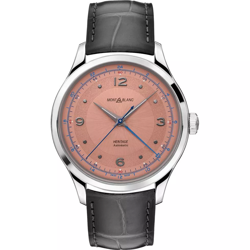 Montblanc Heritage 119950 GMT Watch 40mm
