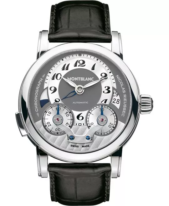 Montblanc Nicolas Rieussec 102337 Automatic Watch 43mm