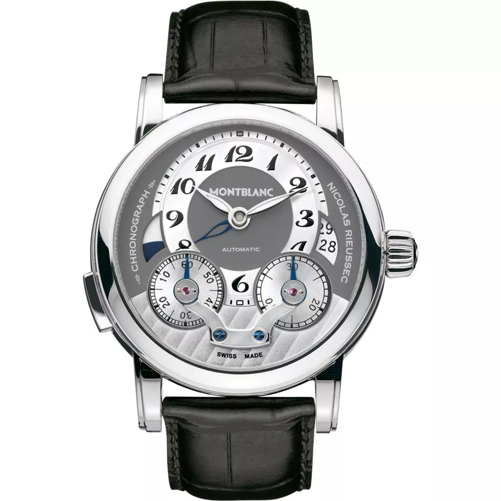 Montblanc Nicolas Rieussec 102337 Automatic Watch 43mm