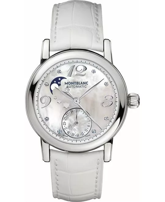MONTBLANC STAR 103111 AUTOMATIC MOONPHASE WATCH 36