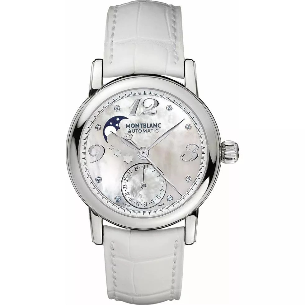 MONTBLANC STAR 103111 AUTOMATIC MOONPHASE WATCH 36