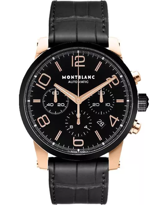 MontBlanc TimeWalker 104668 Chronograph Watch 43mm