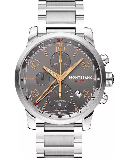 MontBlanc TimeWalker 107303 Automatic Grey Watch 43mm