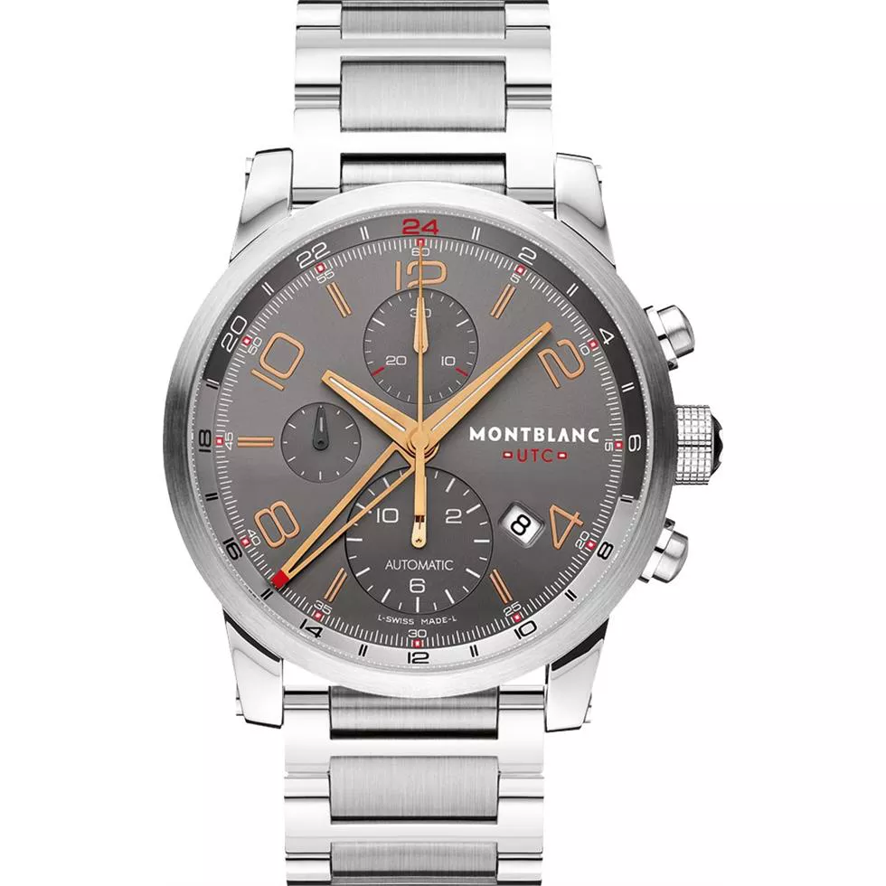 MontBlanc TimeWalker 107303 Automatic Grey Watch 43mm
