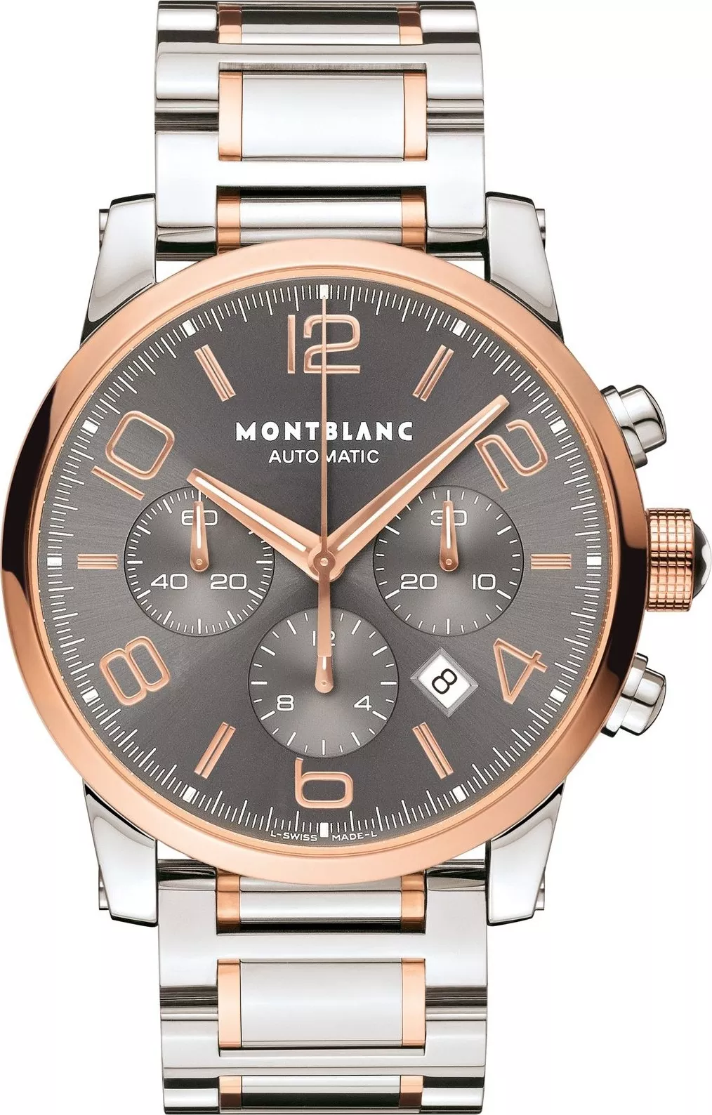  Montblanc Timewalker 107321 Chronograph Watch 43mm