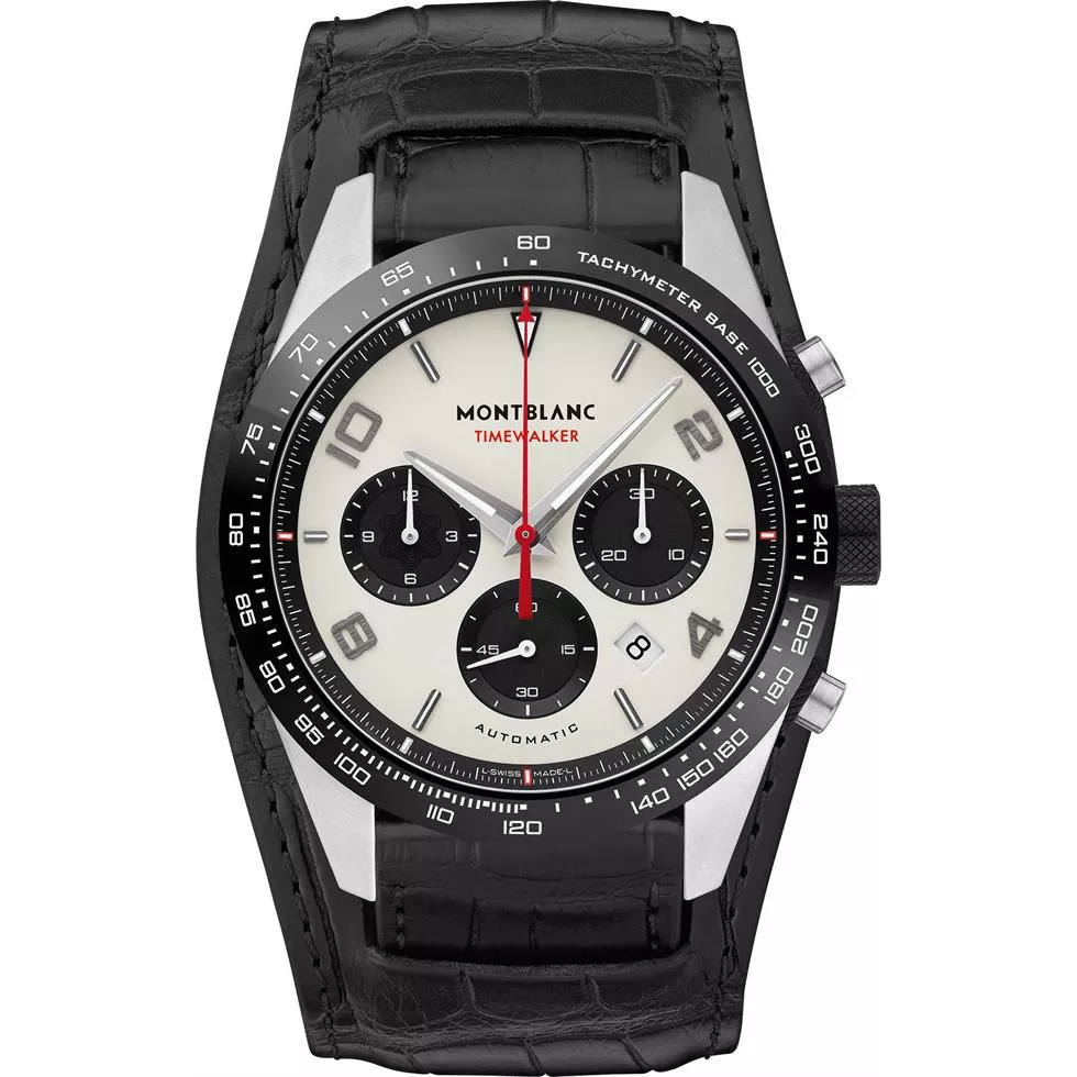 Montblanc TimeWalker 118489 Chronograph Watch 43mm