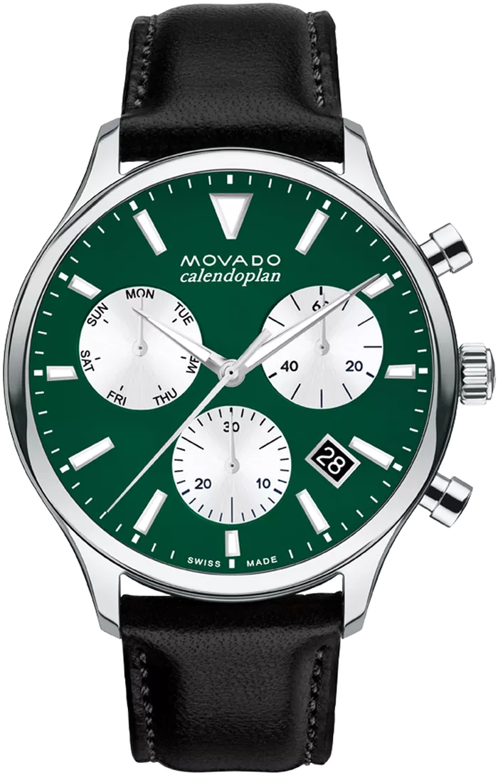 MSP: 100648 Movado 3650149 Heritage Series Watch 43mm 22,110,000