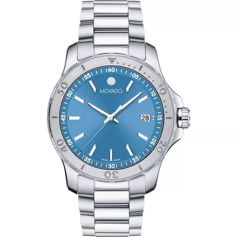 Movado Active Blue-Tone Sport Watch 40mm