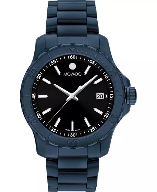 Movado Active Blue-Tone Sport Watch 40mm