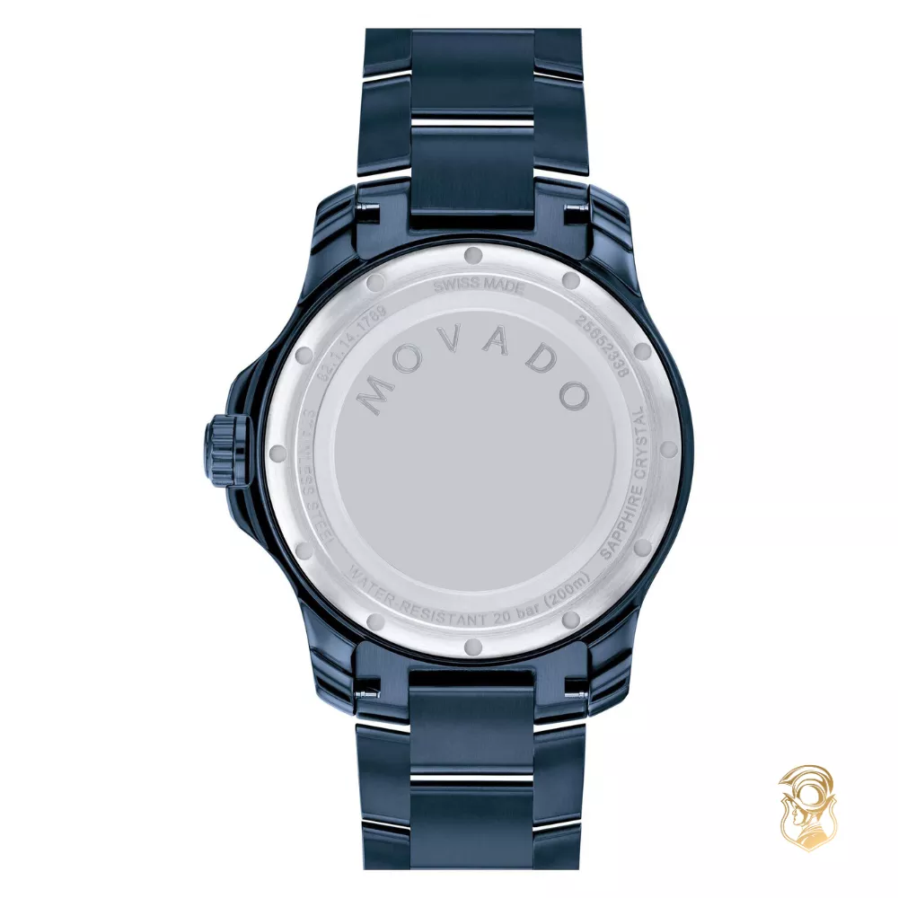 Movado Active Blue-Tone Sport Watch 40mm