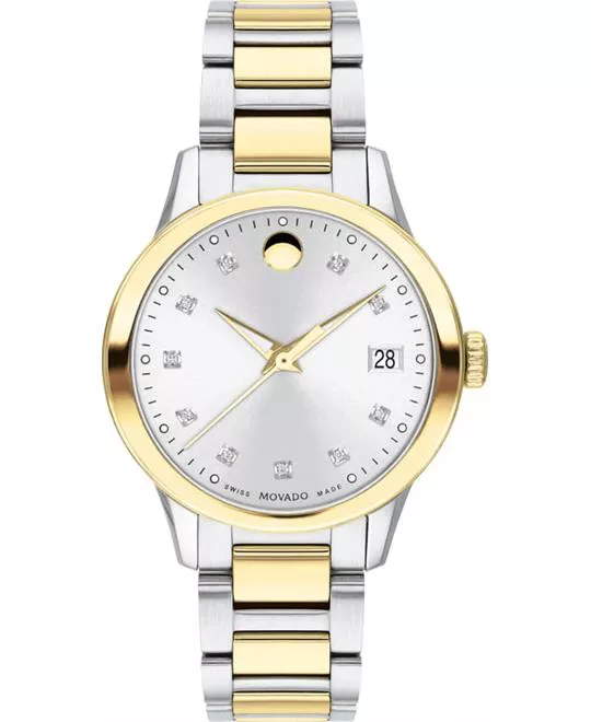 Movado Apria Quartz Diamond Watch 32mm