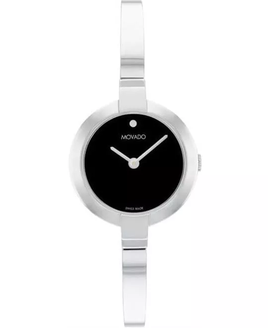 Movado Bangles Ela Silver-Tone Women's Watch 25mm