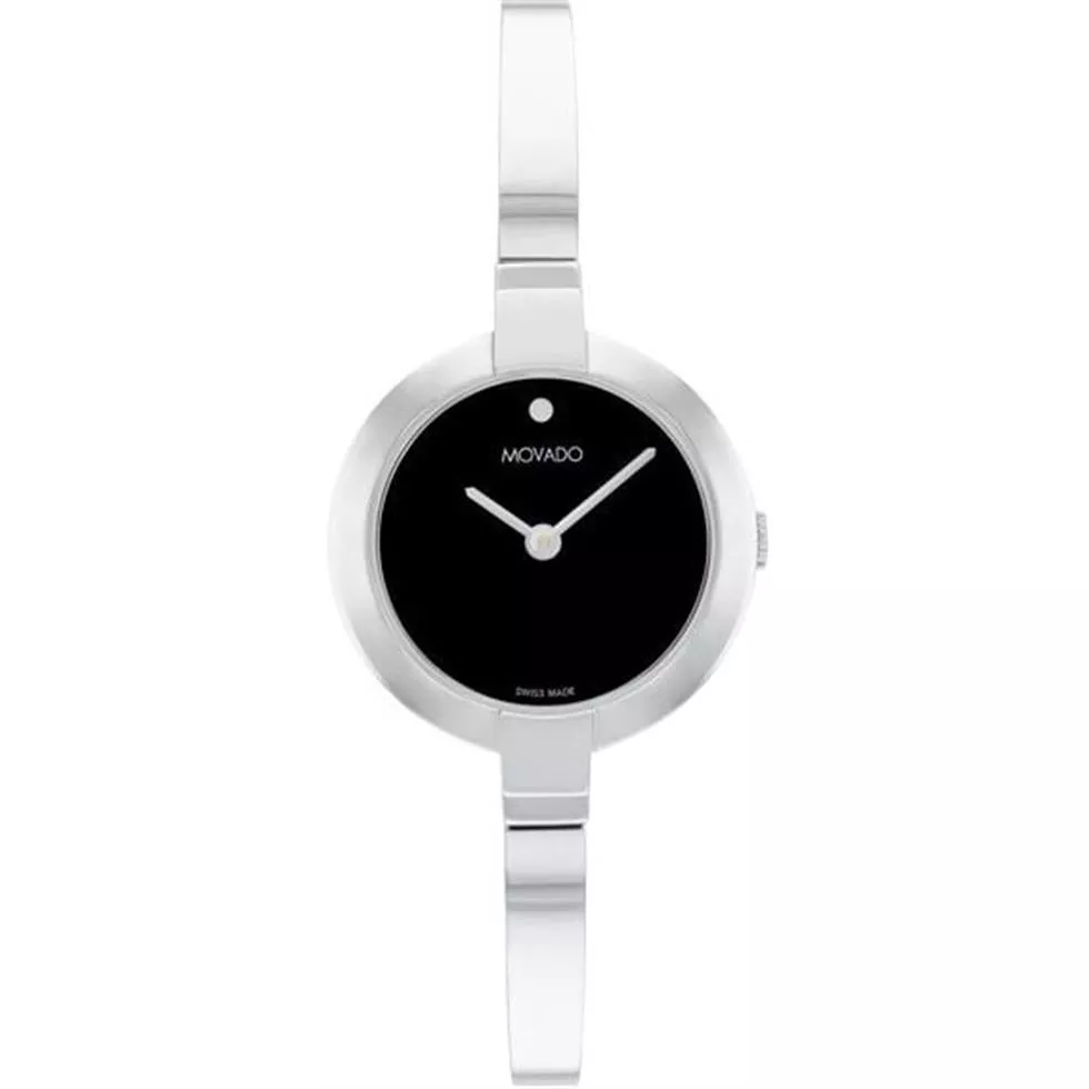 Movado Bangles Ela Silver-Tone Women's Watch 25mm