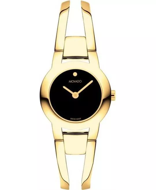 Movado Bangles Gold-Tone Women's Watch 24mm