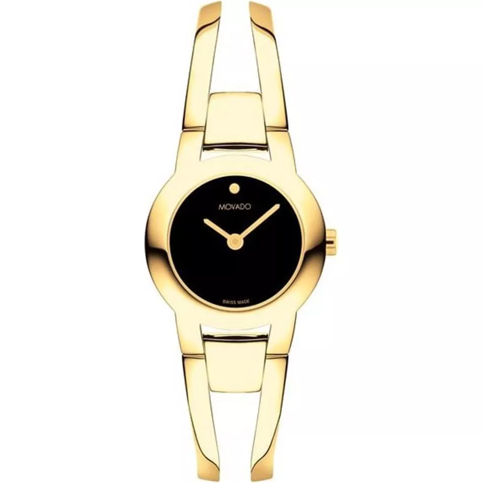 Movado Bangles Gold-Tone Women's Watch 24mm