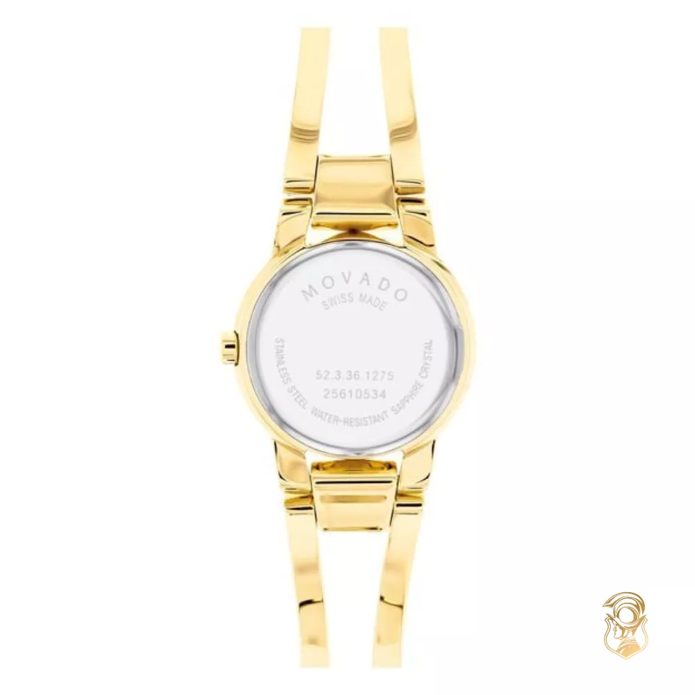 Movado Bangles Gold-Tone Women's Watch 24mm