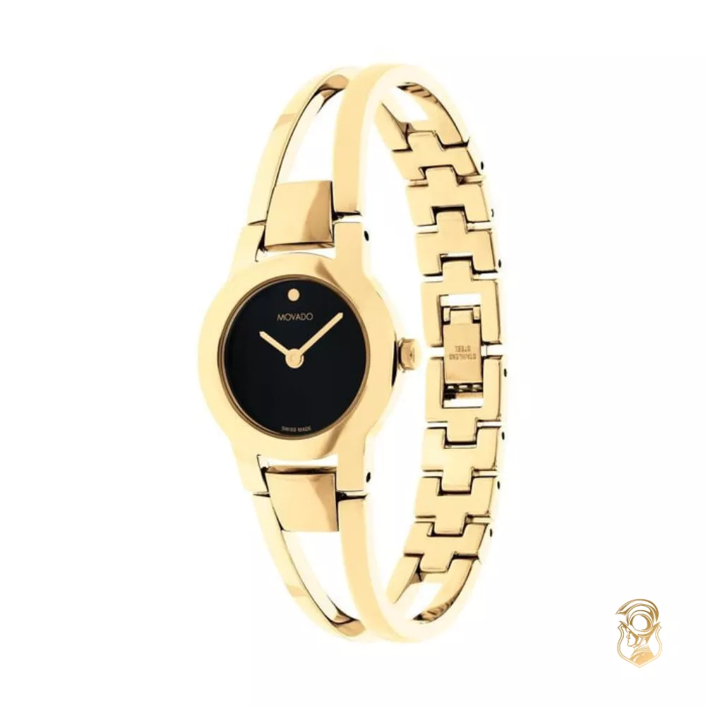 Movado Bangles Gold-Tone Women's Watch 24mm