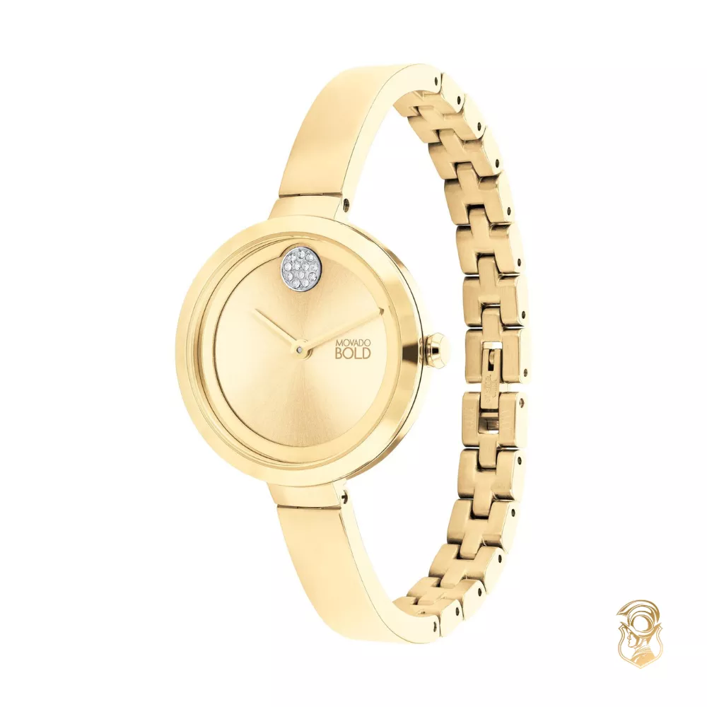 Movado Bangles Gold-Tone Watch 30mm