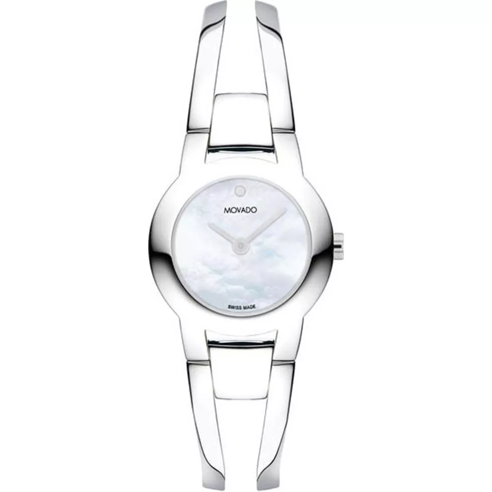 Movado Bangles Mother Of Pearl Women's Watch 24mm