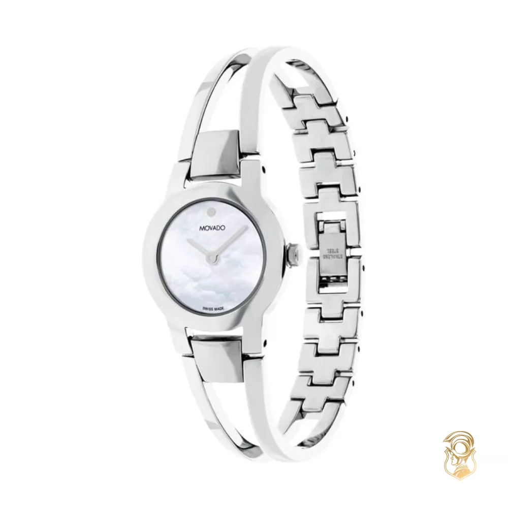 Movado Bangles Mother Of Pearl Women's Watch 24mm