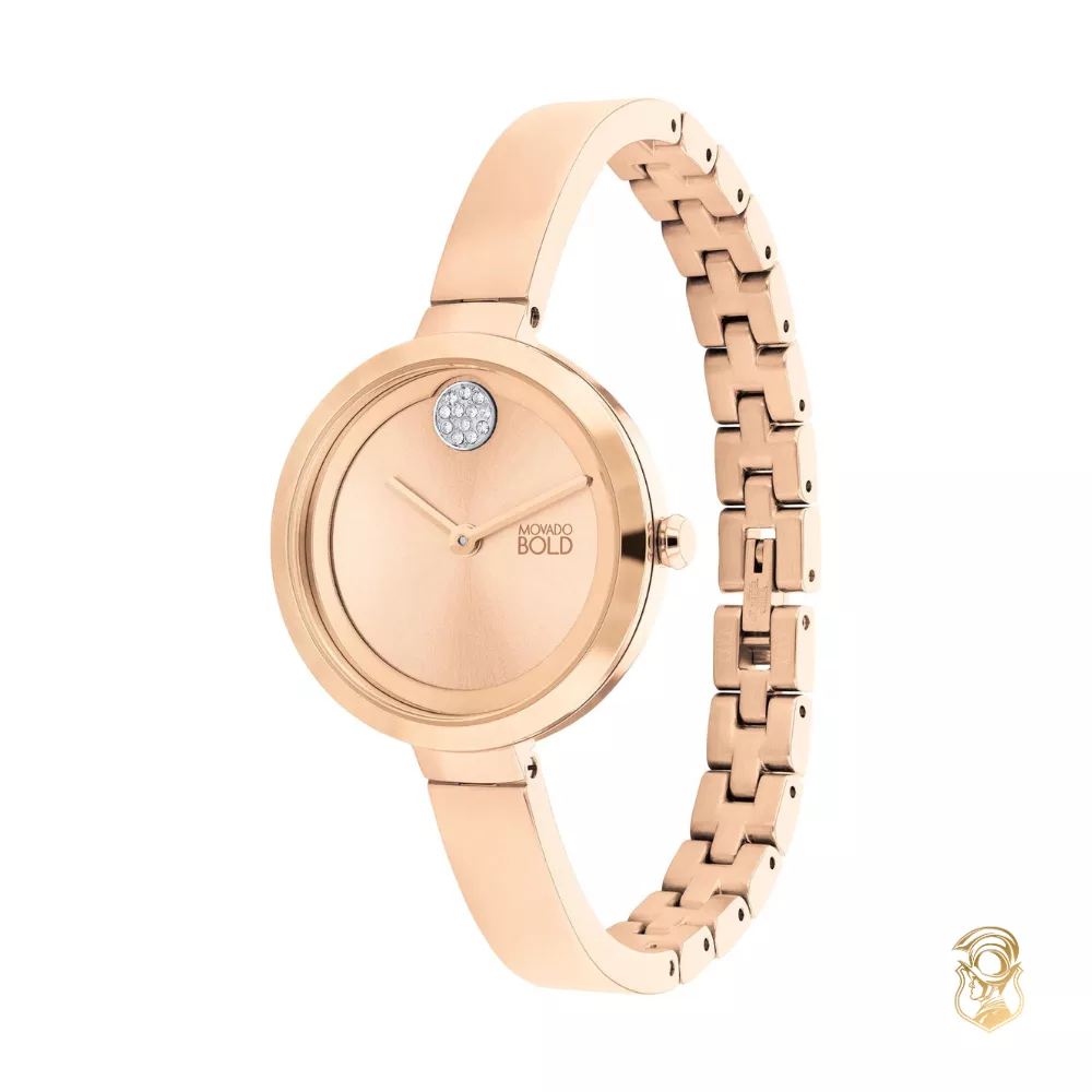 Movado Bangles Rose Gold Watch 30mm