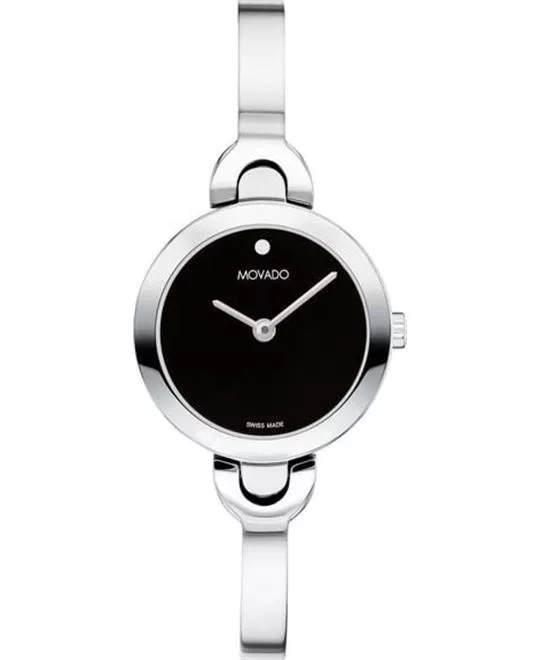 Movado Bangles Silver-Tone Watch 24mm