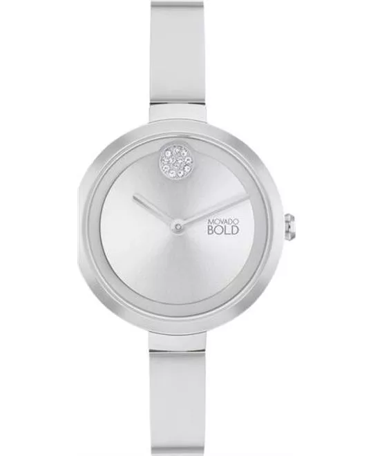 Movado Bangles Silver-Tone Watch 30mm