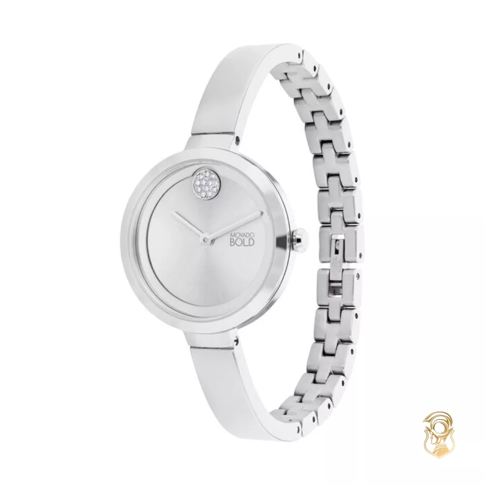 Movado Bangles Silver-Tone Watch 30mm