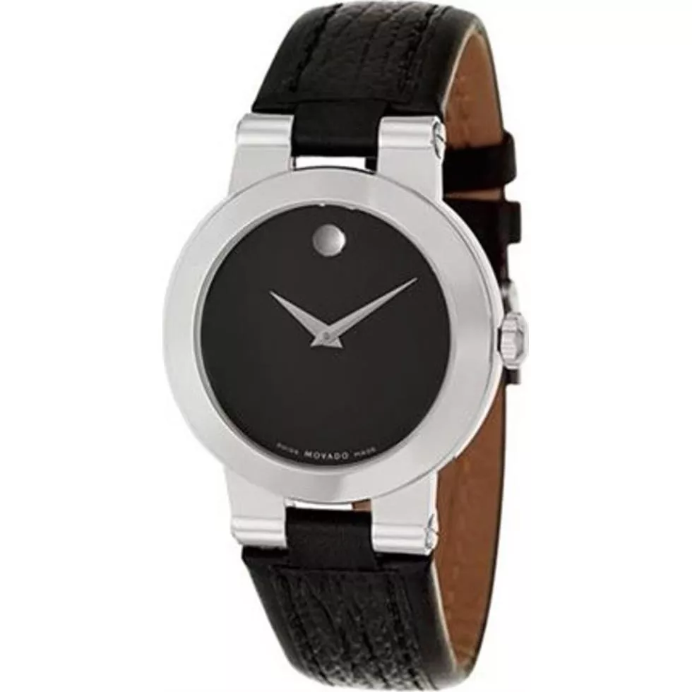 Movado Black Dial Quartz  Men's Watch 35mm