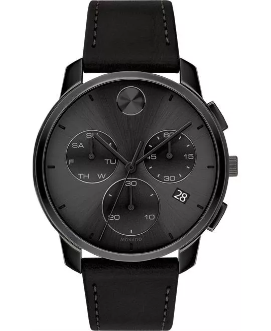 Movado Bold Black Men's Watch 42mm