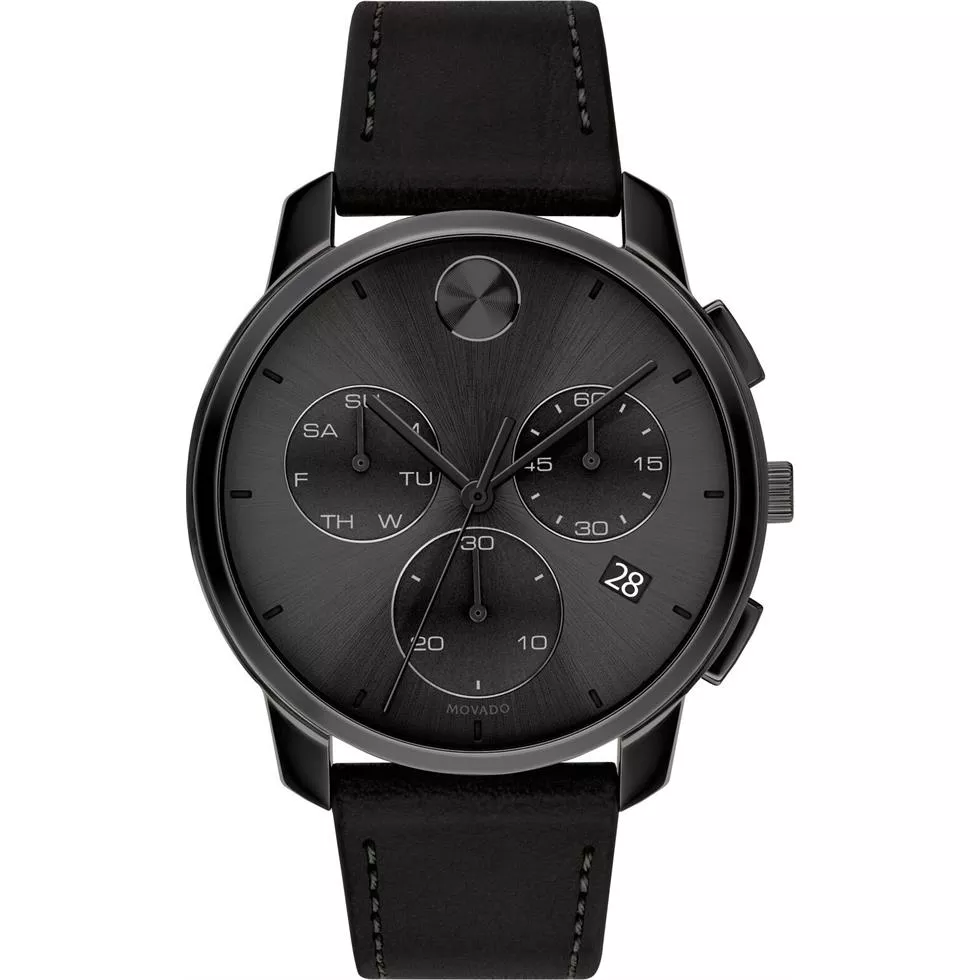 Movado Bold Black Men's Watch 42mm